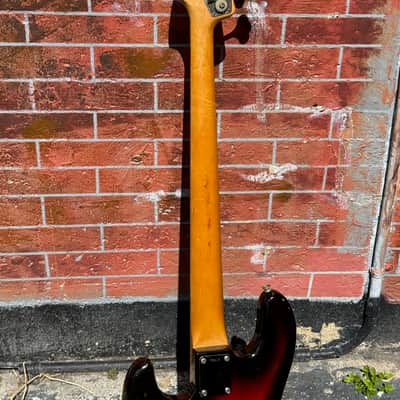 Fender Jazz Bass 1961 - 1 Family owned a 100% untouched 3-knob Slab Neck still sporting its original strings ! image 10