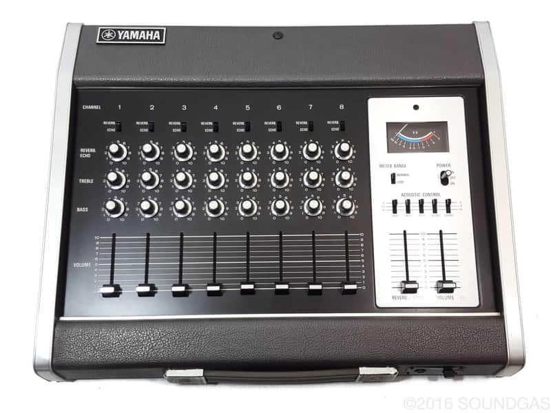 1970s Yamaha PM-200 Spring Reverb Mixer | Reverb