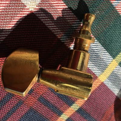 Gold 1970's Gibson Les Paul Custom Schaller Tuner, Treble Side ~W Germany image 3