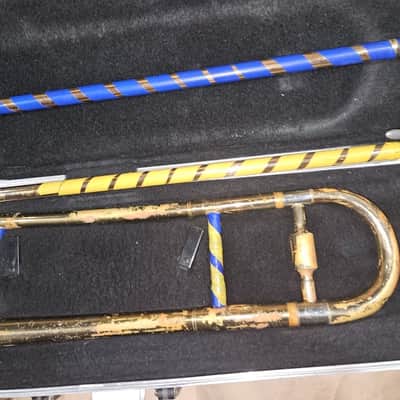 Blessing Scholastic Trombone with Case & Mouthpiece. USA. Good condition image 8