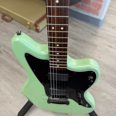 Squier Contemporary Active Jazzmaster HH Stop Tail with Laurel Fretboard 2018 - Present - Surf Pearl image 8