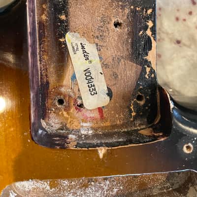 1982 Fender Fullerton AVRI Stratocaster Body – Aug 17, 1982 – Early American Vintage Reissue Jack Cup and Tremolo Bridge Assembly image 14