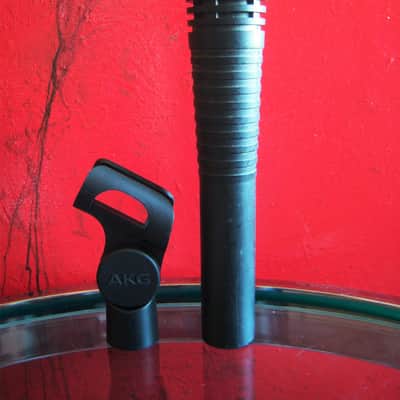 Vintage RARE 1980's AKG D70ME dynamic cardioid microphone 620 OHMS w mic clip drums horns image 13