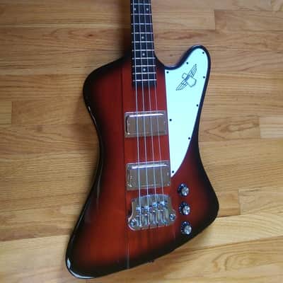 Epiphone Thunderbird Classic IV Pro Tobacco Burst Modified Gibson Pickups Hipshot image 1