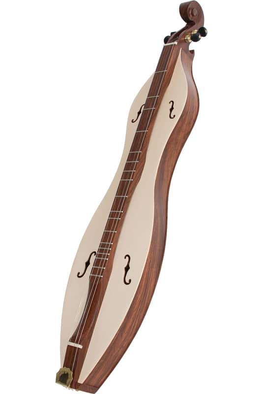 Roosebeck DMDS4 Emma Mountain Dulcimer 4-String Vaulted Fretboard Spruce F-Holes w/Pick, Noter & Owner's Guide image 1