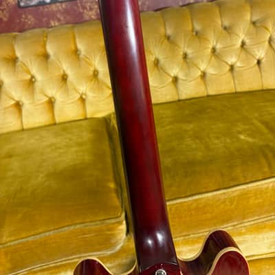Epiphone ES-335 P90 Pro w/OHSC - Transparent Red image 8