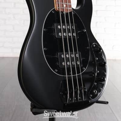 Sterling By Music Man StingRay RAY4HH Bass Guitar - Stealth Black (Ray4HHSBd1) image 3