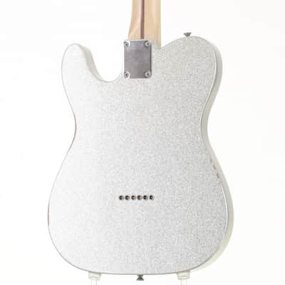 FENDER MEXICO Artist Series Brad Paisley Road Worn Telecaster SLV SPKL [MX17904894] (08/19) image 4