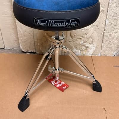 Pearl Roadster D1500 Cloth Top Drum Throne Blue image 1