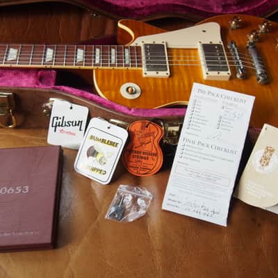 2014 Gibson '59 Les Paul Collector's Choice #26 "Whitford Burst" aged R9 + OHSC + tags image 21