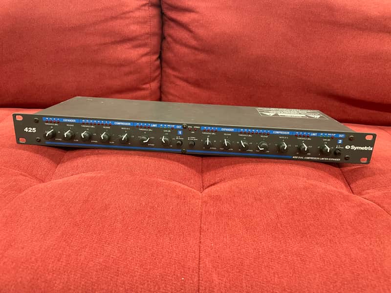 Symetrix 425 Dual Compressor/Limiter/Expander - Grey image 1