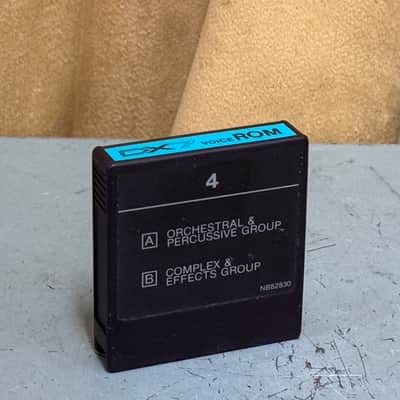 Yamaha DX-7 Voice ROM 4 cartridge 1980s image 4