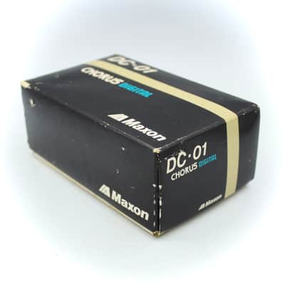 Maxon DC-01 Digital Chorus With Original Box Made in Japan Vintage Guitar Effect Pedal 125752 image 11