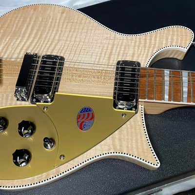 NEW ! Rickenbacker 660 Electric Guitar - Maple Glo - 7 lbs - Authorized Dealer - In-Stock! G07751 image 4