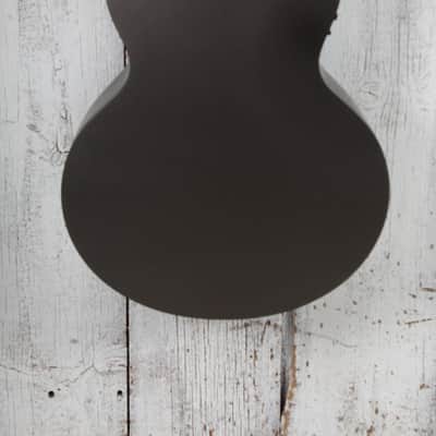 Schecter DJ Ashba Acoustic Electric Guitar Solid Spruce Top Carbon Grey Finish image 11