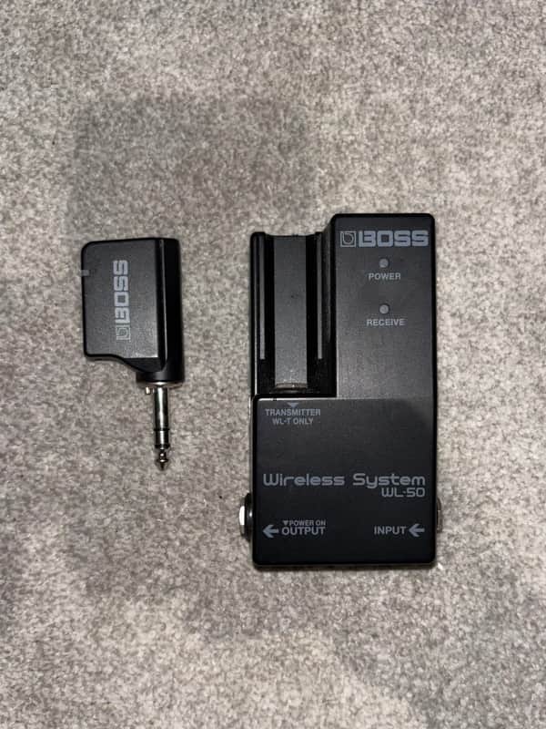 Boss WL-50 Wireless Pedal Board System 2018 - Present - Black image 1