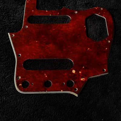 Jaguar Tortoise Shell Pickguard - USA/Squier CV Spec Medium Aged image 1