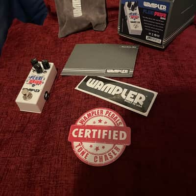 (Mint In Box) Wampler Plexi-Drive Mini 2020 - White image 1