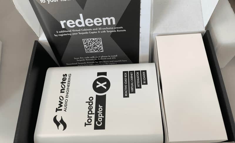 Two Notes Torpedo Captor X Reactive Loadbox DI and Attenuator - 16-ohm image 1
