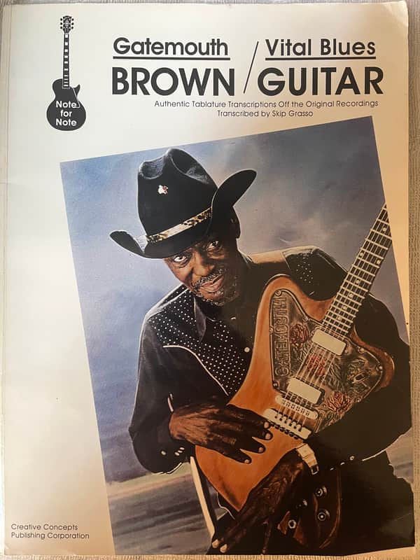 Gatemouth Brown - Vital Blues Guitar - Guitar Tab / Tablature Book image 1