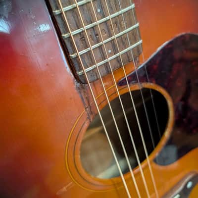 Mosrite Serenade Mid-1960's Flattop Acoustic Guitar image 13