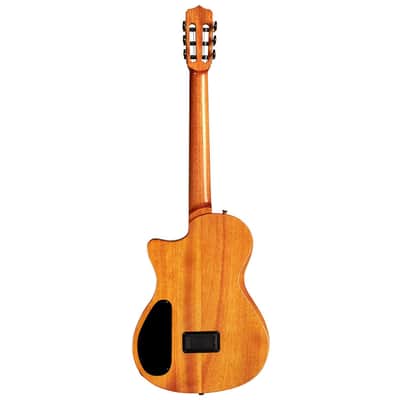 Cordoba Fusion Stage Cutaway A/E Nylon String Guitar - Natural Amber image 8
