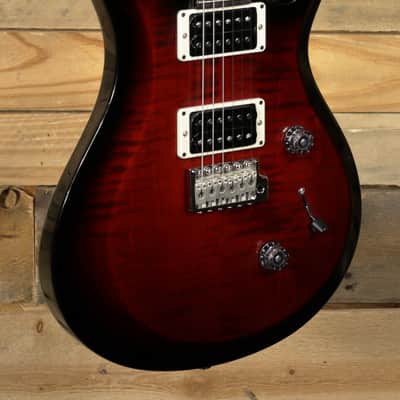 PRS S2 Custom 24 Electric Guitar Fire Red Burst w/ Gigbag "Floor Model Demo" image 1