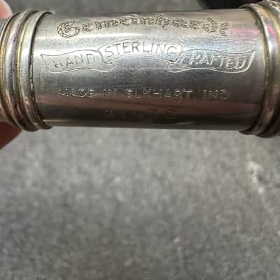 Gemeinhardt Flute Hand Crafted Sterling - Made in Elkhart, Ind / 31438 image 10