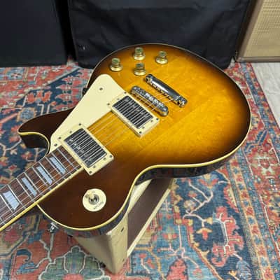 *Video* Greco Les Paul EG-500 Tobacco Burst *Rare Headstock* Fujigen - 1979 image 11