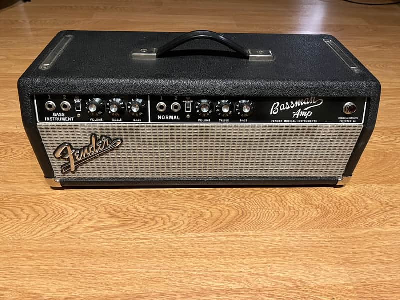 Fender Black Panel Bassman 2-Channel 50-Watt Guitar | Reverb Canada