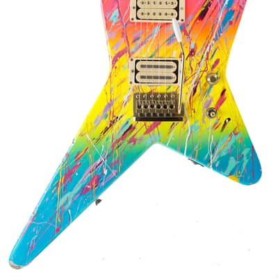 1980's Mighty Mite Star Bob Spina Neon Splatter Finish image 2