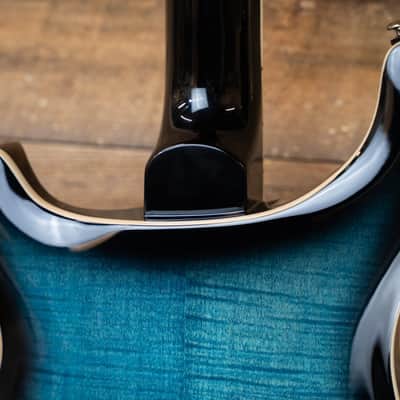 PRS SE Hollowbody II Piezo Electric Guitar - Peacock Blue image 8