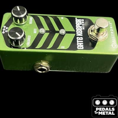 Pigtronix Gate Keeper Micro Noise Gate 2010s - Green - X19946 image 3