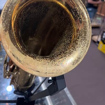 Vintage King Super 20 Full Pearl Tenor Saxophone image 6