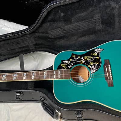 NEW! ! Gibson Hummingbird Standard - Translucent Teal - Acoustic Electric - Authorized Dealer - 4.9 lbs - G05734 image 10