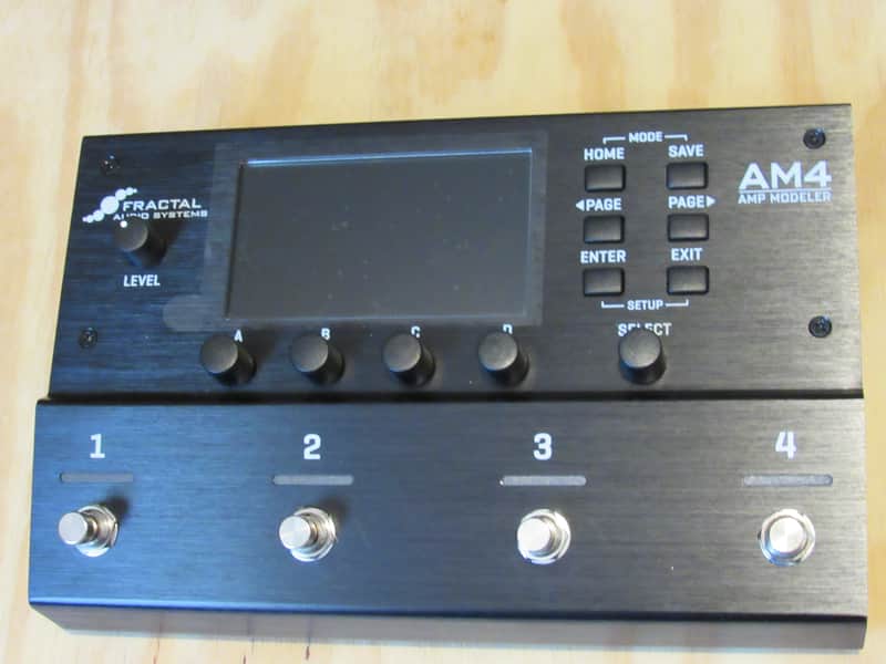 Fractal Audio AM4 Amp Modeler 2025 - Present - Black image 1
