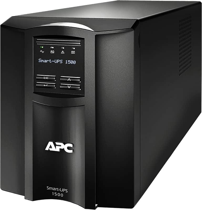 APC SMART-UPS 1500VA (Interactive Uninterruptible Power Supply) 2023 - Black image 1