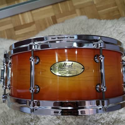 Pearl Snare Custom Classic CL 6314SY 14"x5,5"  2000s Antique Sunburst #138 image 6