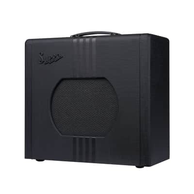Supro Delta King 10 Combo 5 Watt Guitar Amplifier, Black w/ Black Stripes image 4