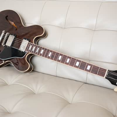 2024 Gibson ES-335 '60s Block Limited Edition - Walnut - w/ OHSC image 5