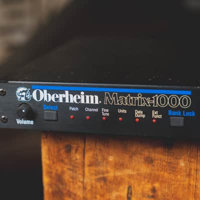 Oberheim Matrix 1000 Rack Mount Synthesizer - Used image 7
