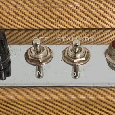 Fender  Super 5E4 Tube Amplifier (1955), ser. #B-00129. image 18