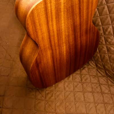 Lag TRAVEL-RCE Travel Series Solid Red Cedar Top Khaya Neck 6-String Acoustic-Electric Guitar w/Case image 8