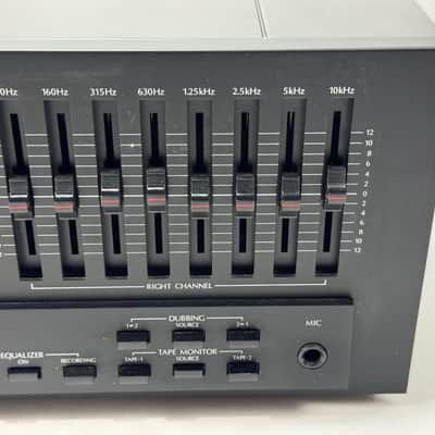 Sansui SE-9 Stereo Graphic Compu-Equalizer Black image 22