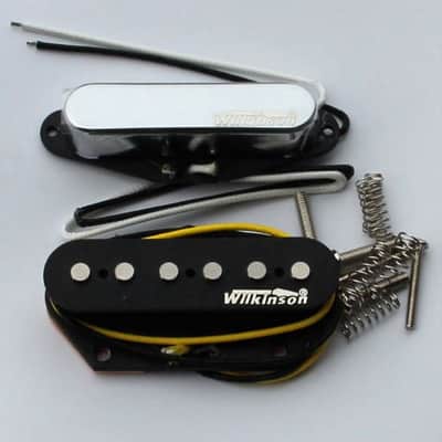 Wilkinson 60's WVT Vintage Style Alnico V Pickup Set for Telecaster/ Tele-Type Guitars U.S. Ship! image 1