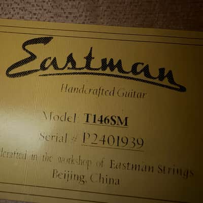 Eastman T146SM 16" Thinline Archtop w/ Hardshell Case & Free Pro Setup image 19