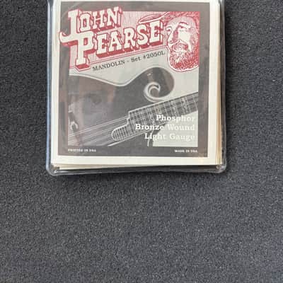 John Pearse Strings Mandolin set # 2050L Phosphor Bronze Wound Light gauge image 1