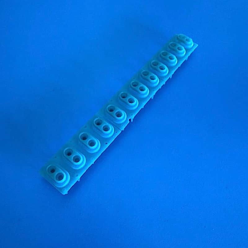 ALESIS VI49 AKAI MPK 25 Midi Keyboard Part: 12-Key Conductive Pad Contact Strip image 1