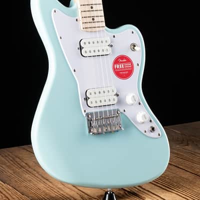 Squier Mini Jazzmaster HH - Daphne Blue - Free Shipping image 3