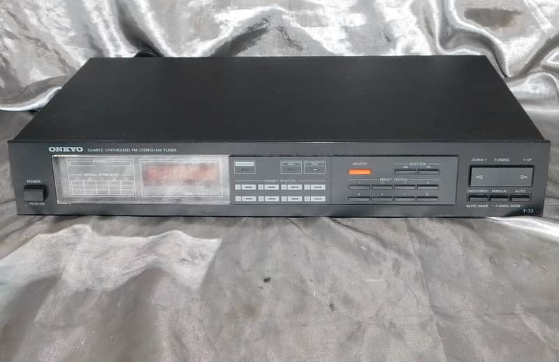 Onkyo T-33 am fm stereo tuner image 1